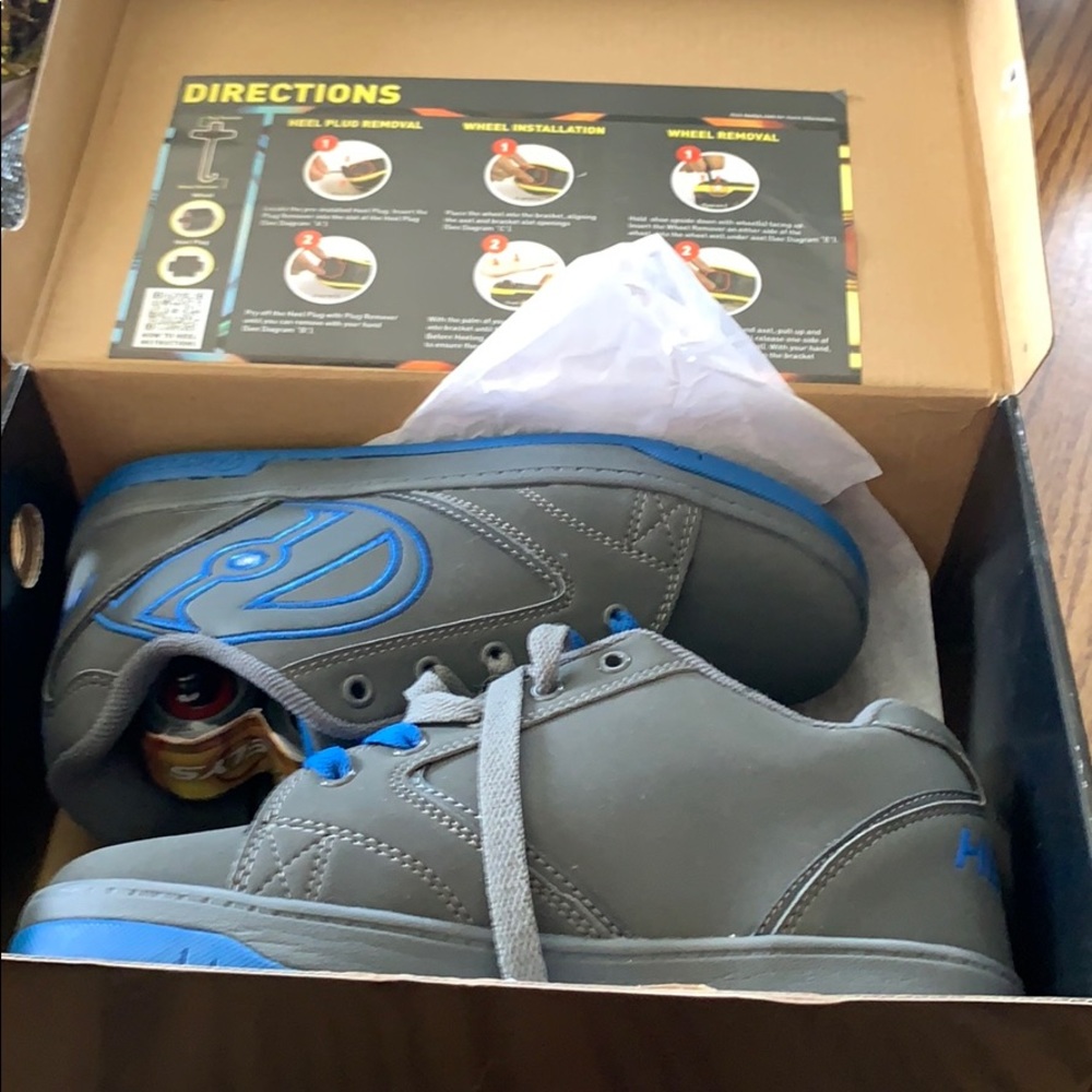 Heelys never worn still in box with tags